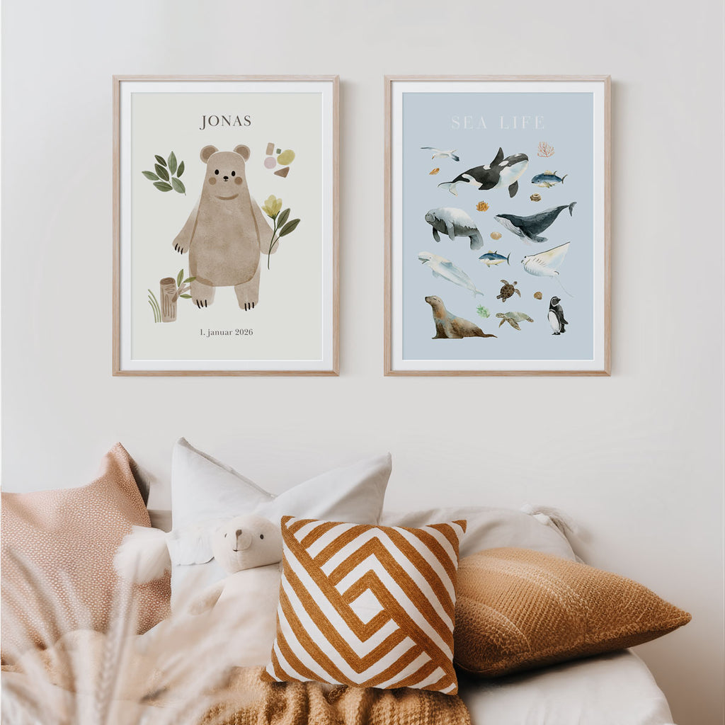 Name Poster – Bear