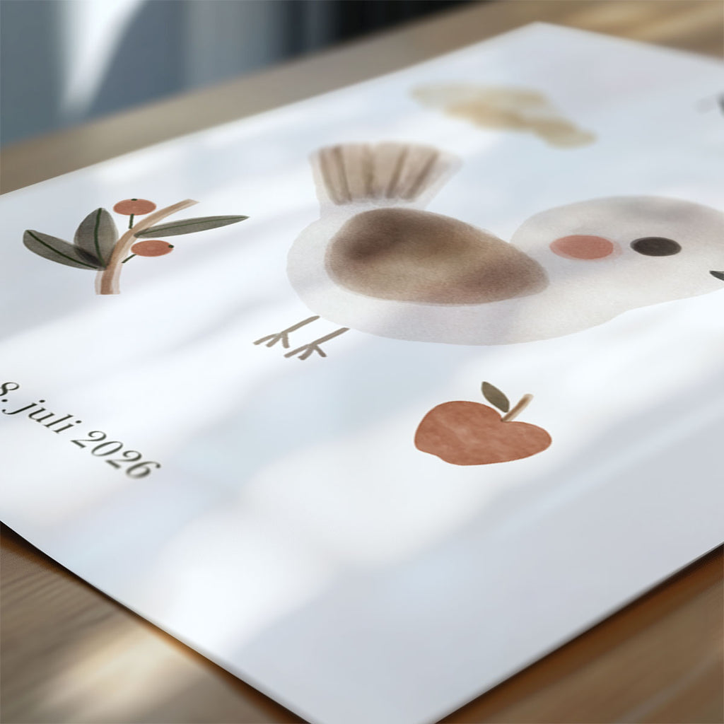 Name Poster – Bird