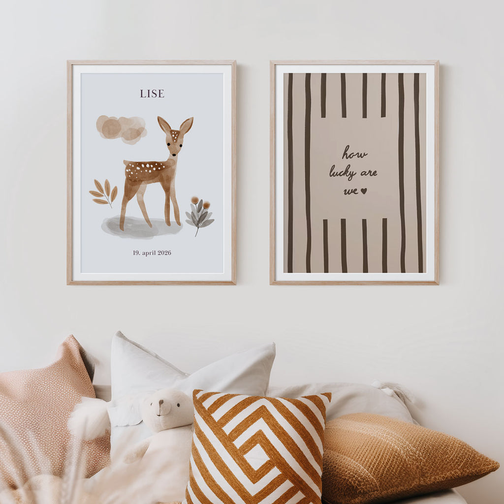 Name Poster – Deer