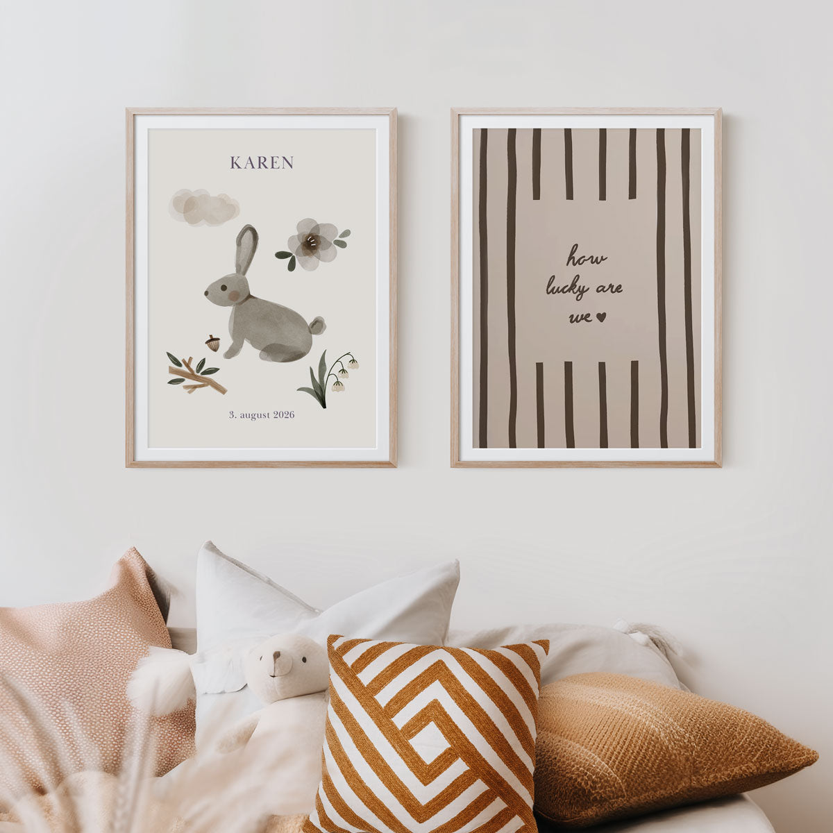 Namensposter – Kaninchen