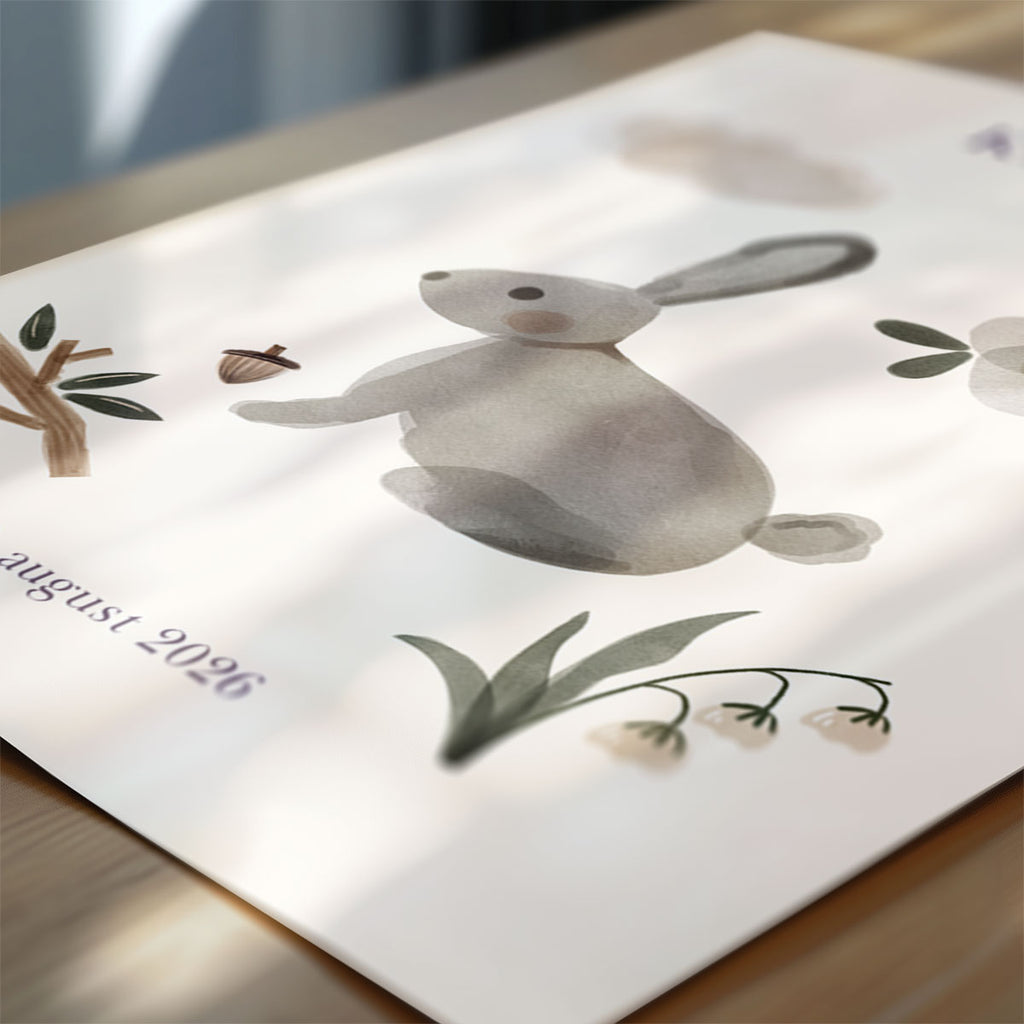 Name Poster – Rabbit