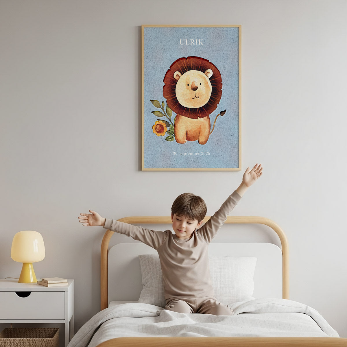 Namensposter – Löwe