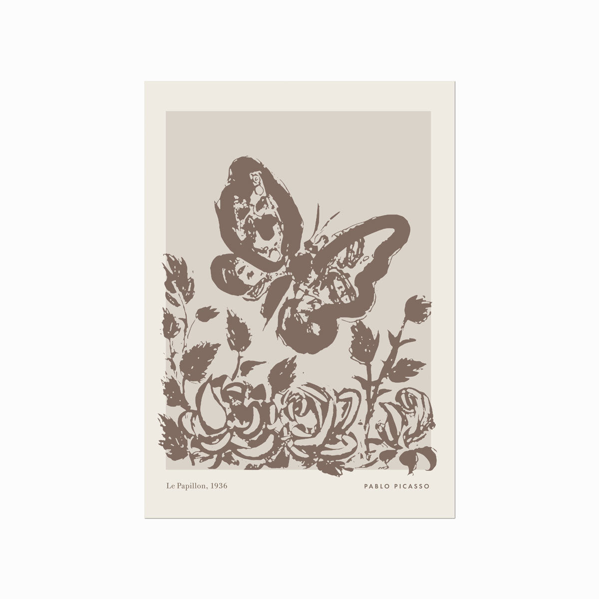 Pablo Picasso – Le Papillon art poster
