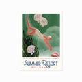Retro – Pullman Summer Resort art poster