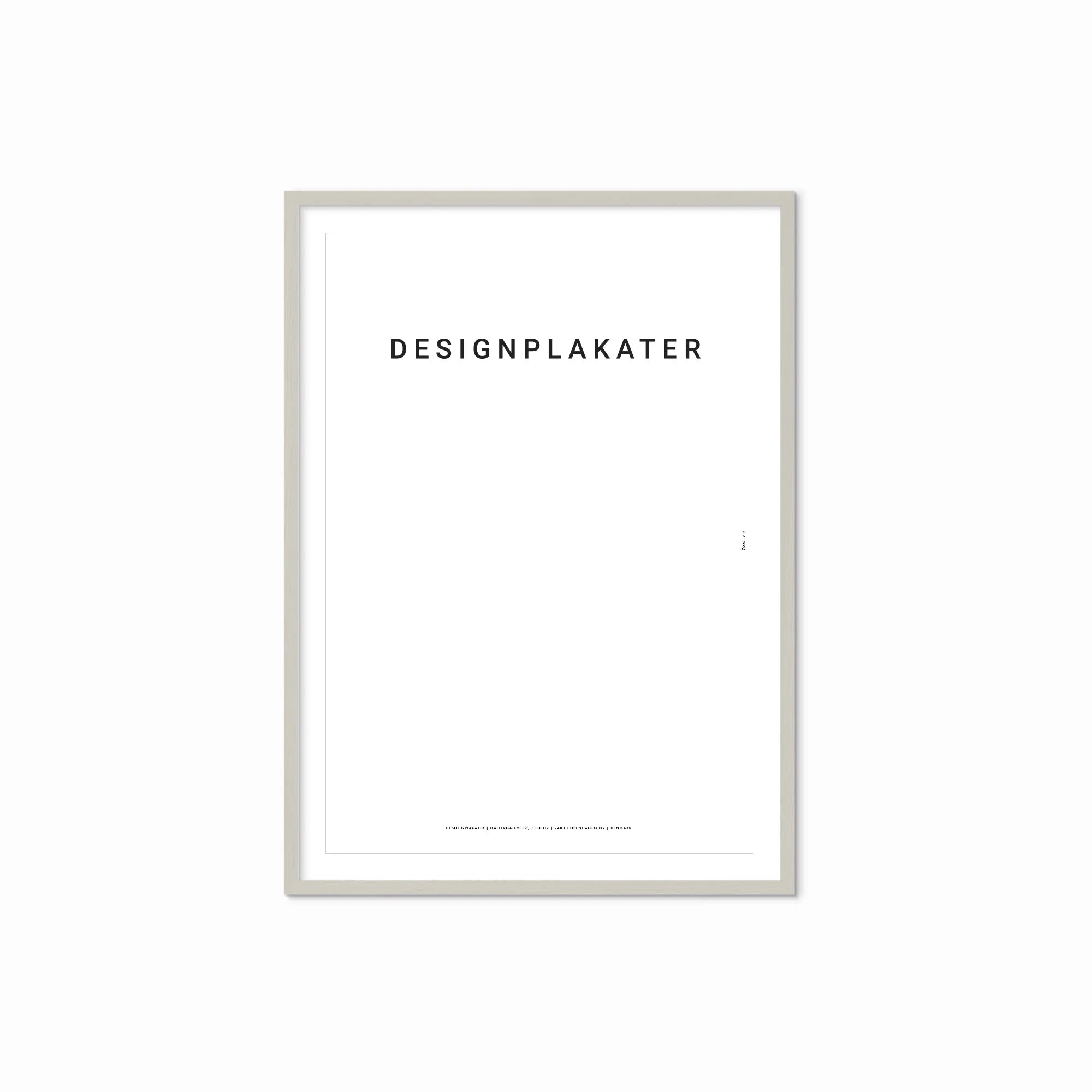 Frame – Cashmere Grey Wood (Acrylic Glass)