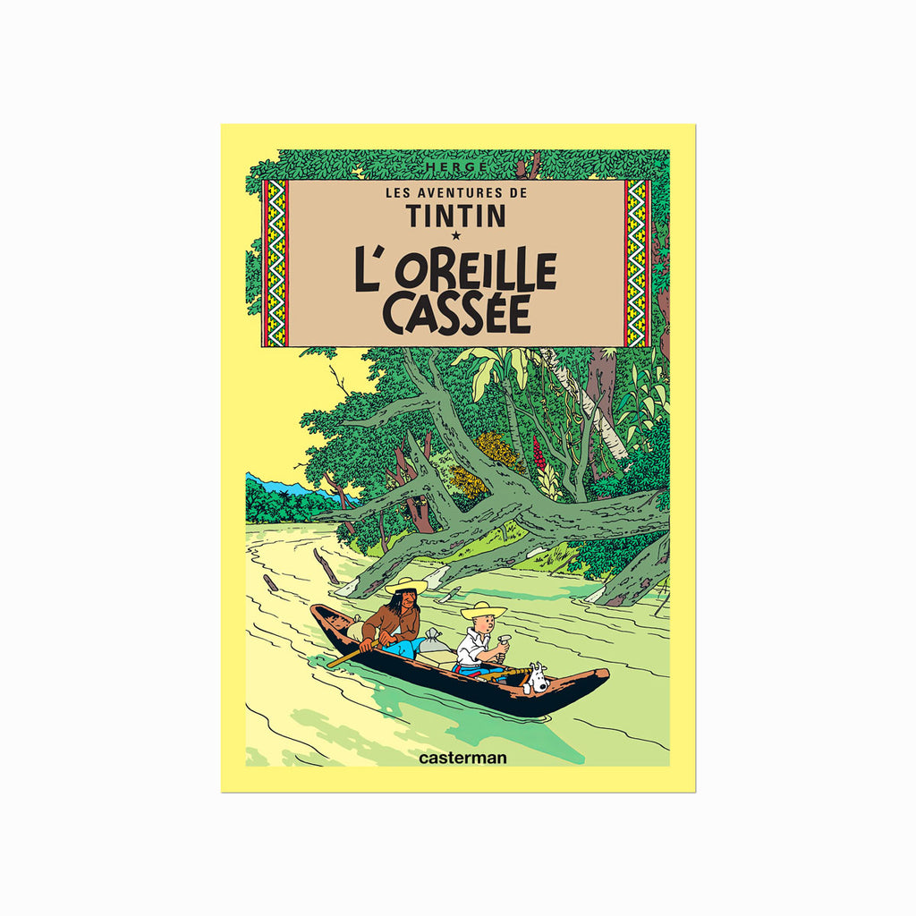 Tintin – L’Oreille Cassée (1937) art poster