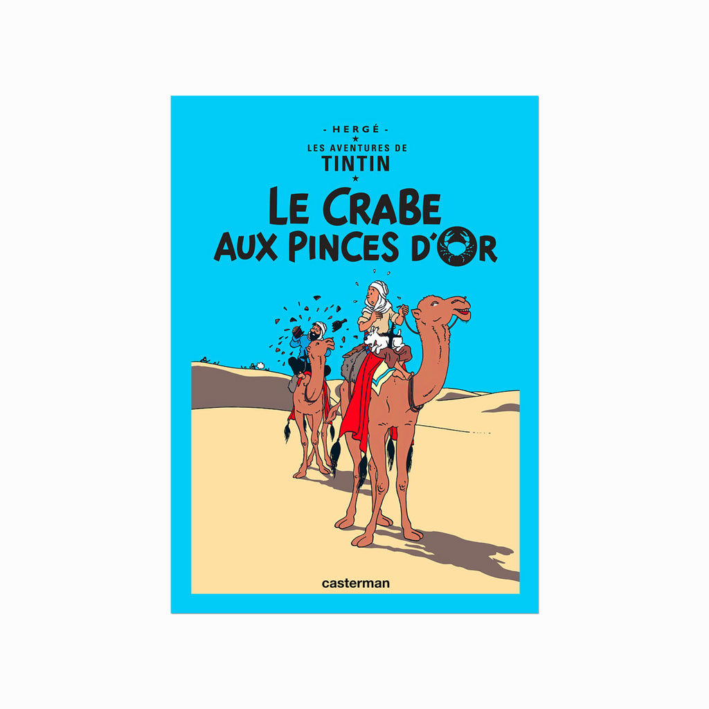 Tintin – Le Crabe aux Pinces d’Or (1941) art poster