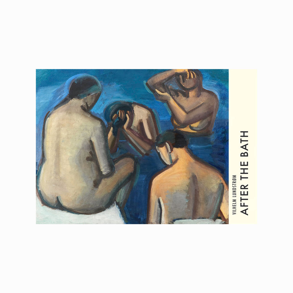 Vilhelm Lundstrøm – After the Bath art poster