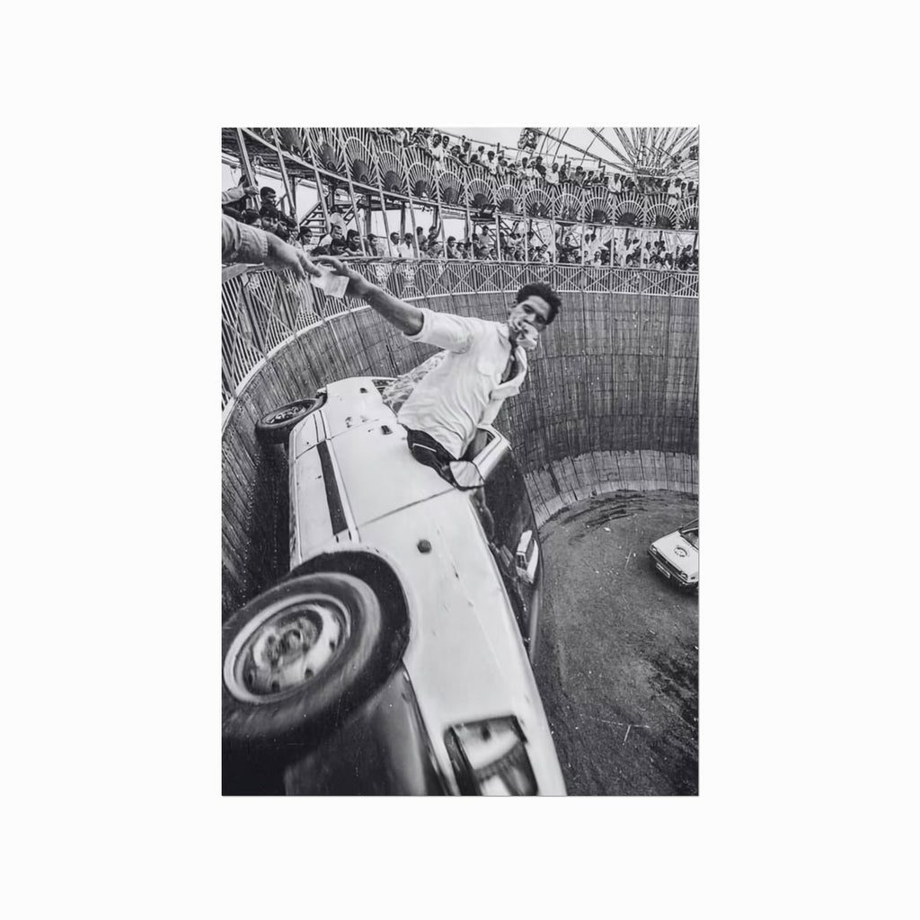 Wall of Death art poster