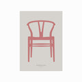 Hans J. Wegner – Wishbone Chair art poster