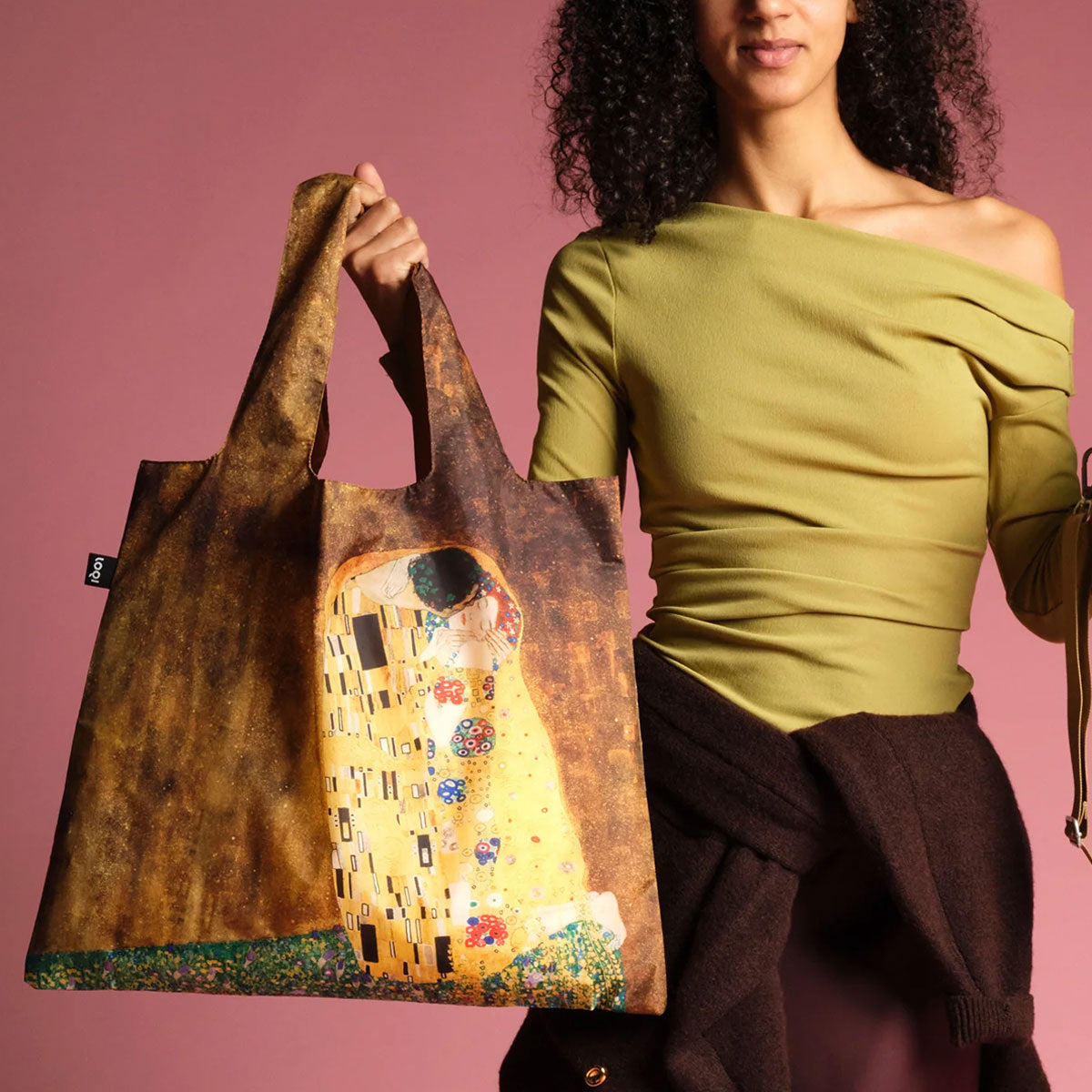 Stofftasche – Gustav Klimt (Der Kuss)