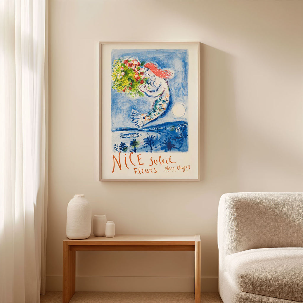 Marc Chagall – Nice Soleil Fleurs