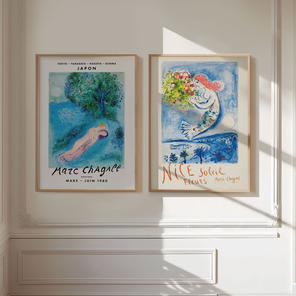 Marc Chagall – Nice Soleil Fleurs