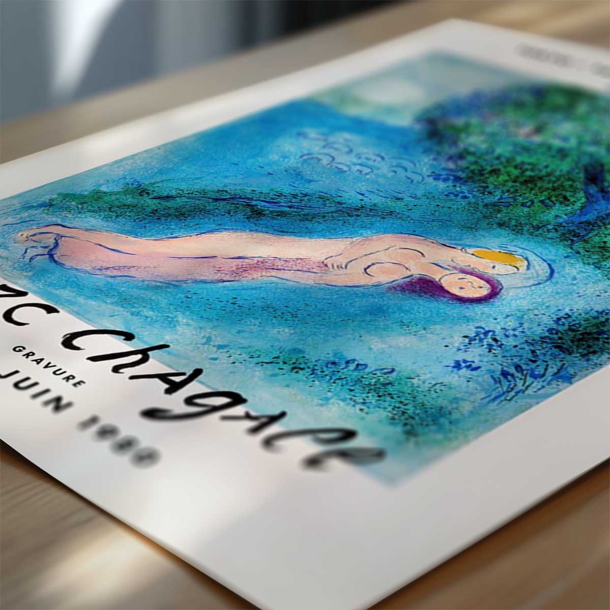 Marc Chagall – Gravure 04 (Der Unterricht des Philetas)