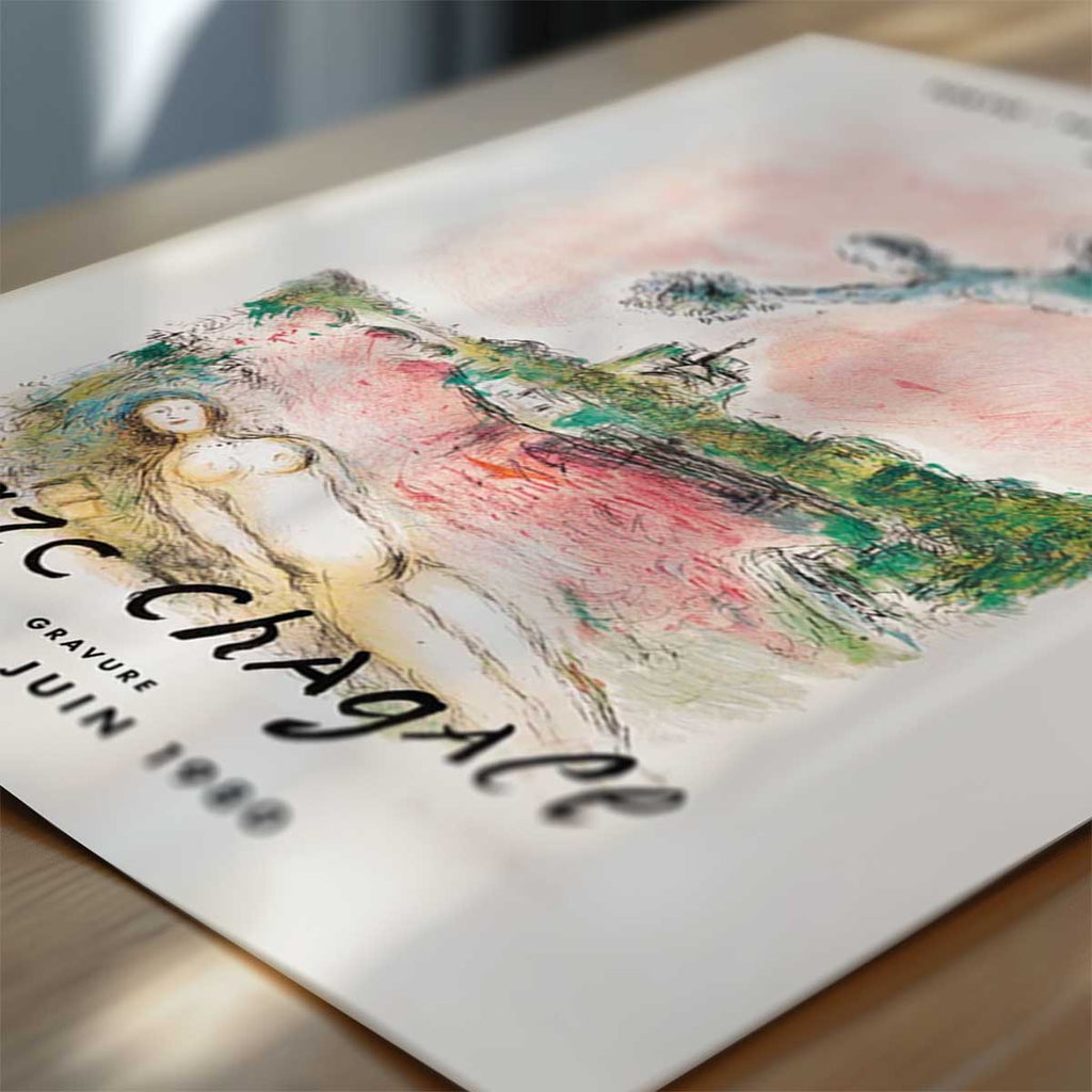 Marc Chagall – Gravüre 03 (Vue de Notre-Dame)