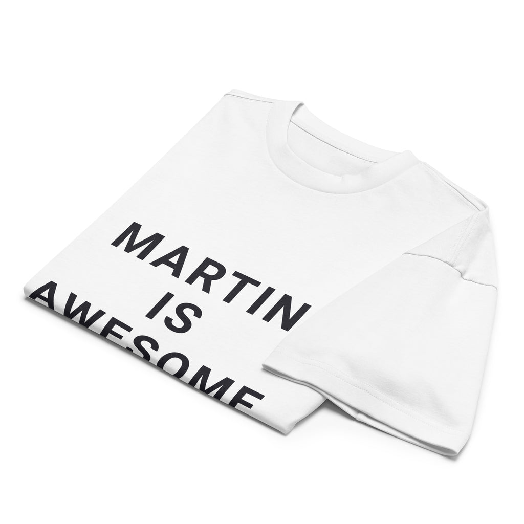 Is awesome (White) Kunstposter