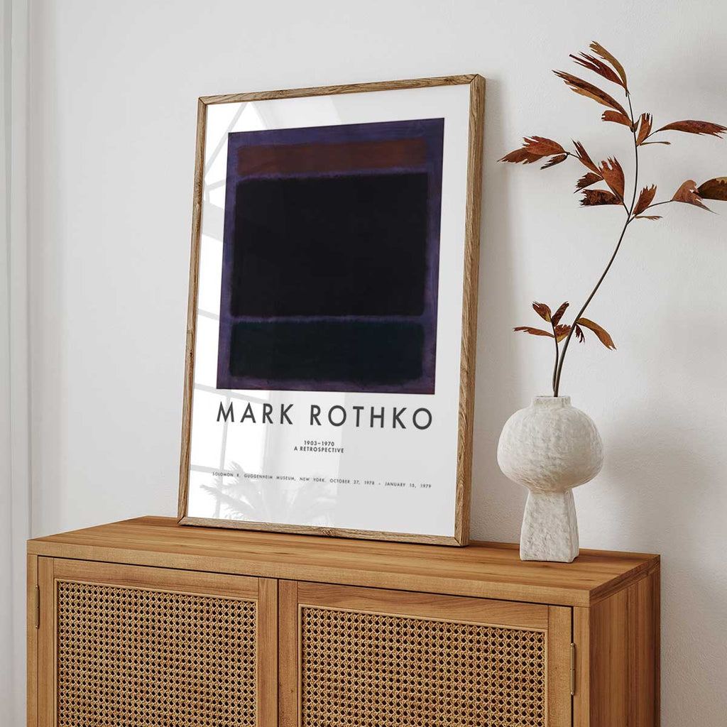 Mark Rothko (Rost, Violett, Blau)