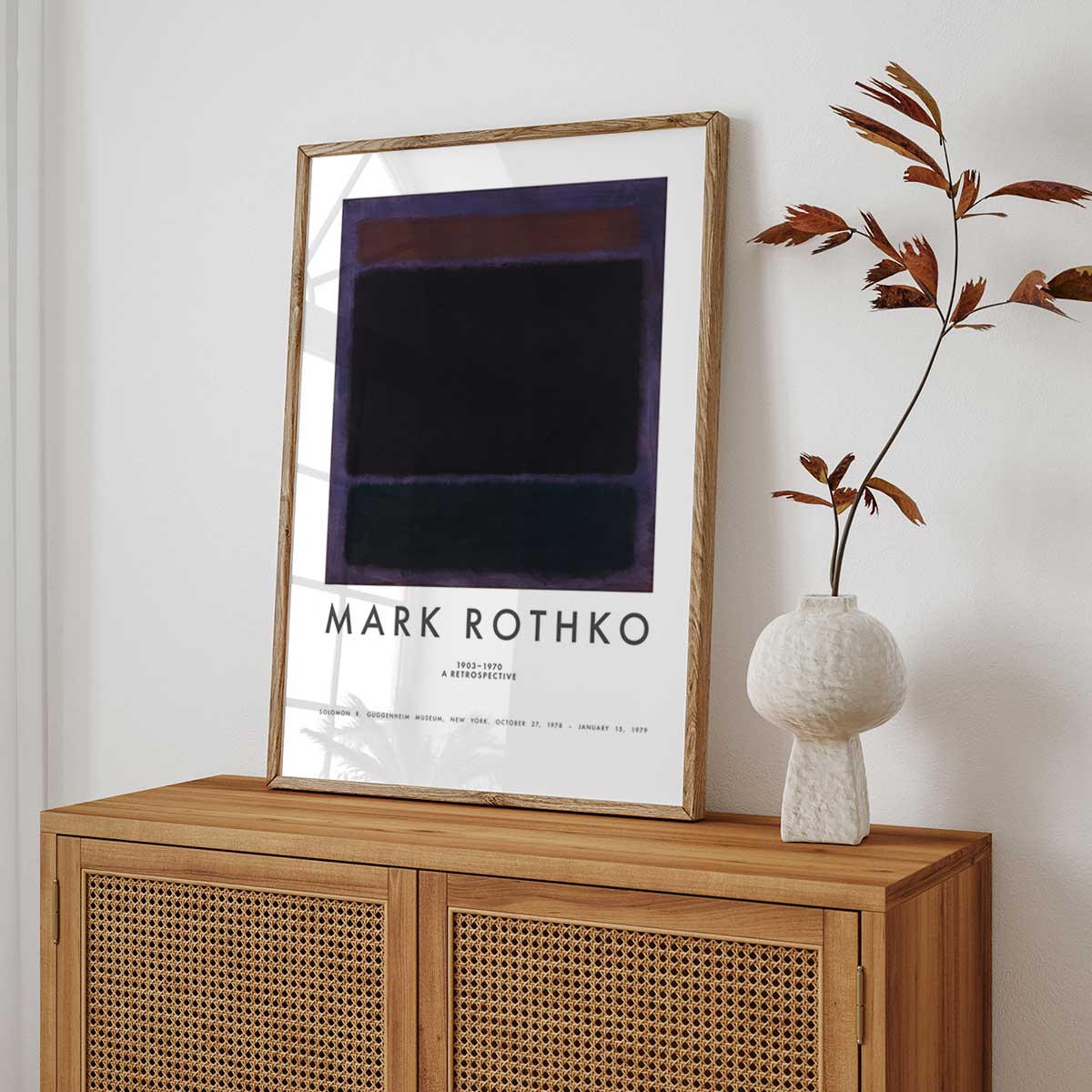 Mark Rothko (Rost, Violett, Blau)