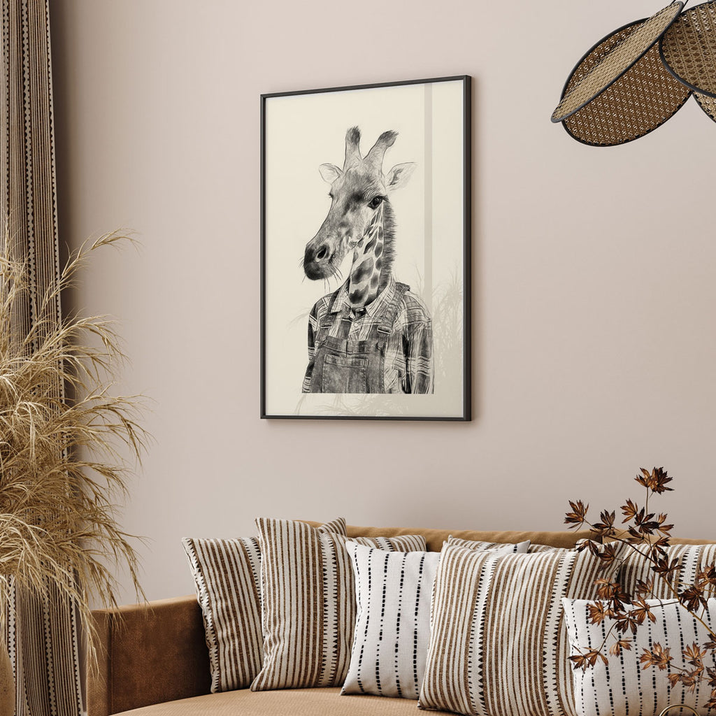 Südafrikanische Giraffe