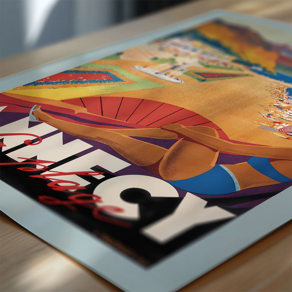 Retro – Annecy (Der Strand)