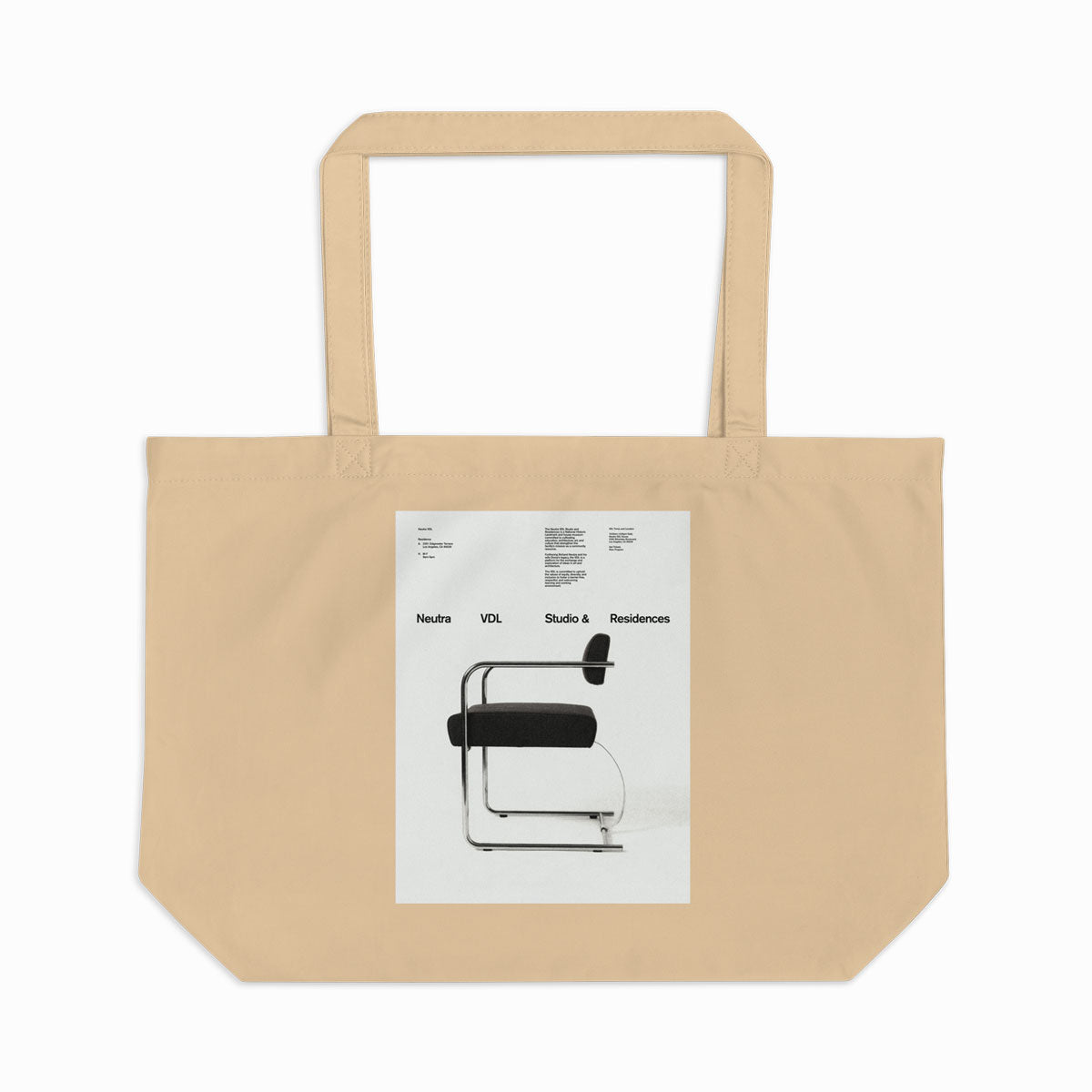 Organic Cotton Tote Bag – Bauhaus (The Chair)