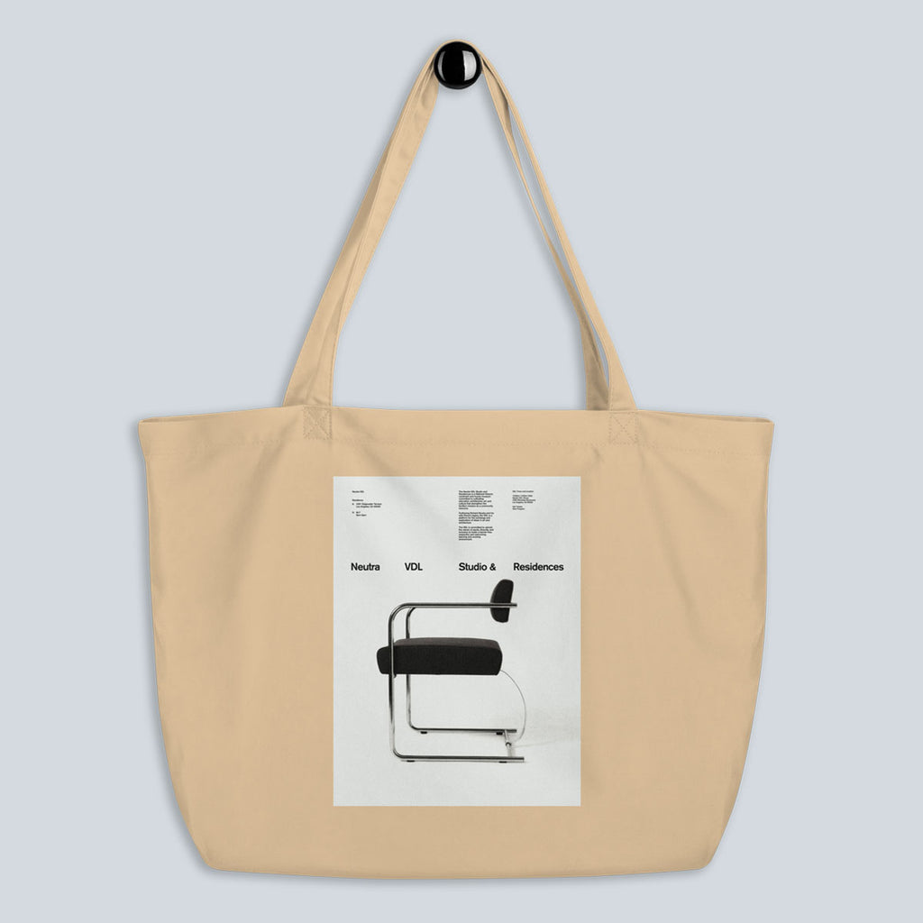 Organic Cotton Tote Bag – Bauhaus (The Chair) – Produktfoto