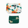 Frida Kahlo® – Cosmetic Bag (Set) - Tropical Floral