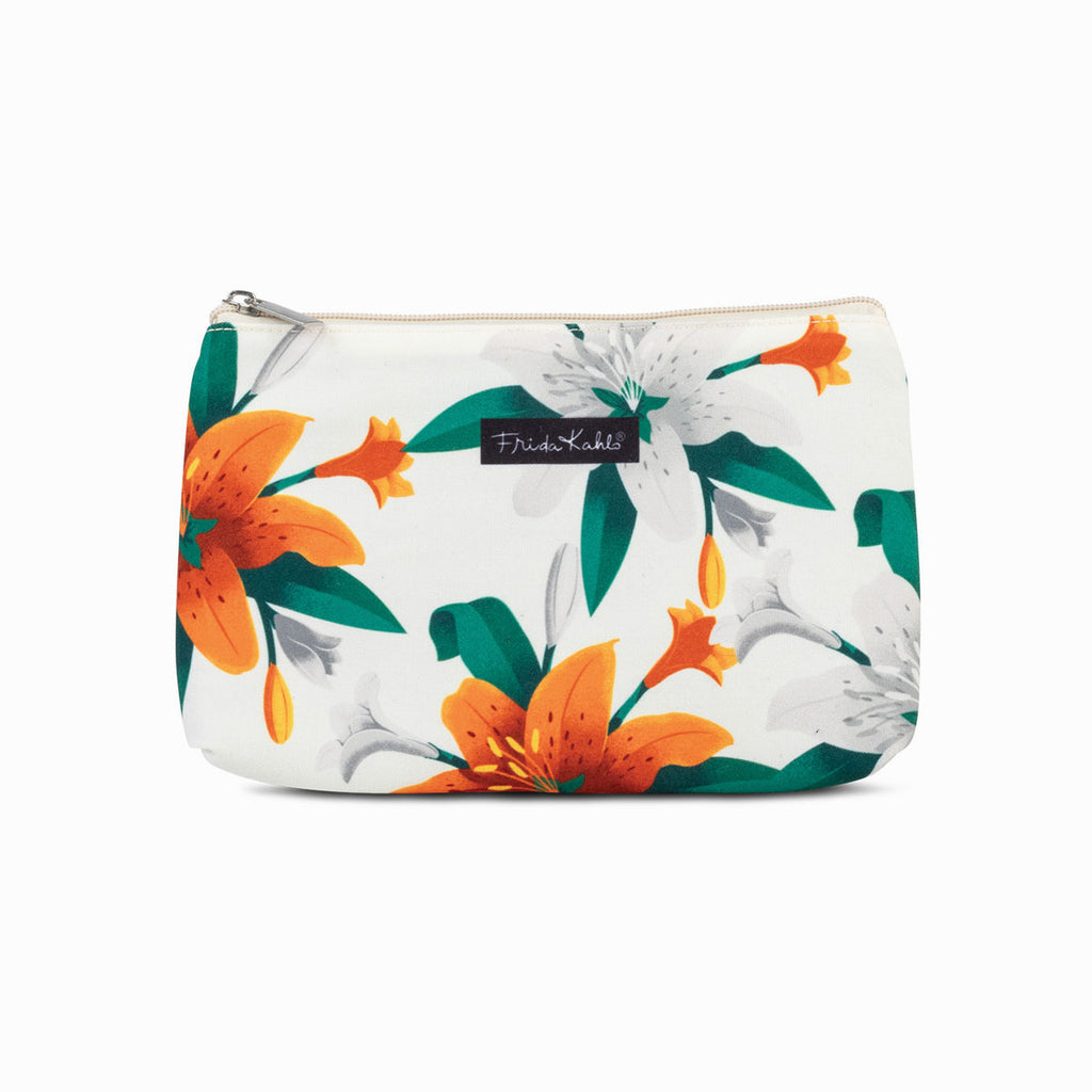 Frida Kahlo® – Cosmetic Bag (Set) - Tropical Floral – Produktfoto