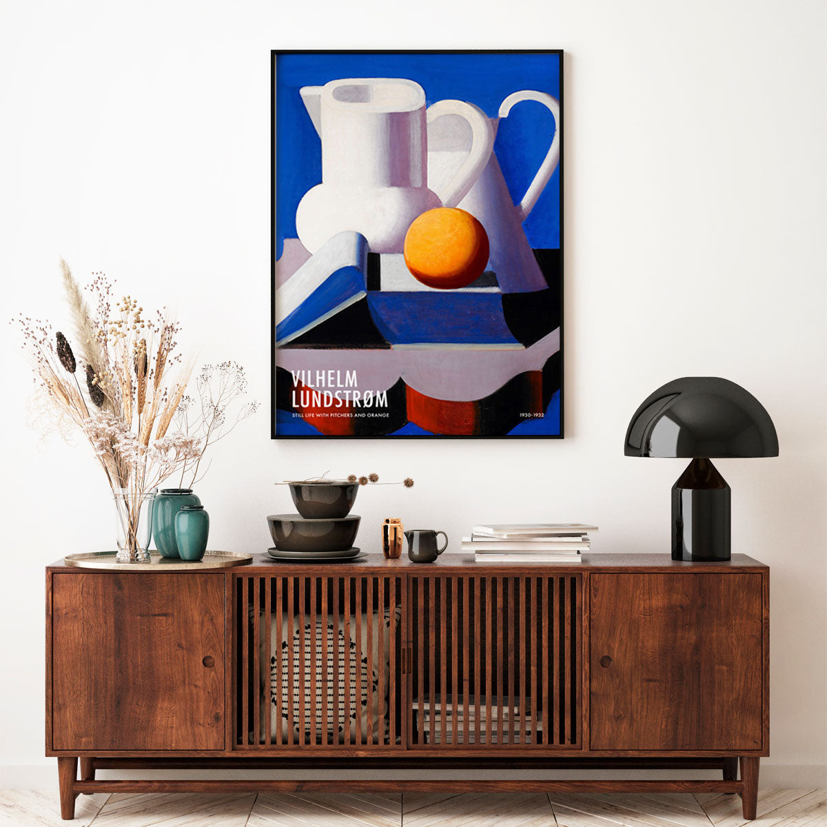 Vilhelm Lundstrøm – Stillleben mit Krügen und Orange