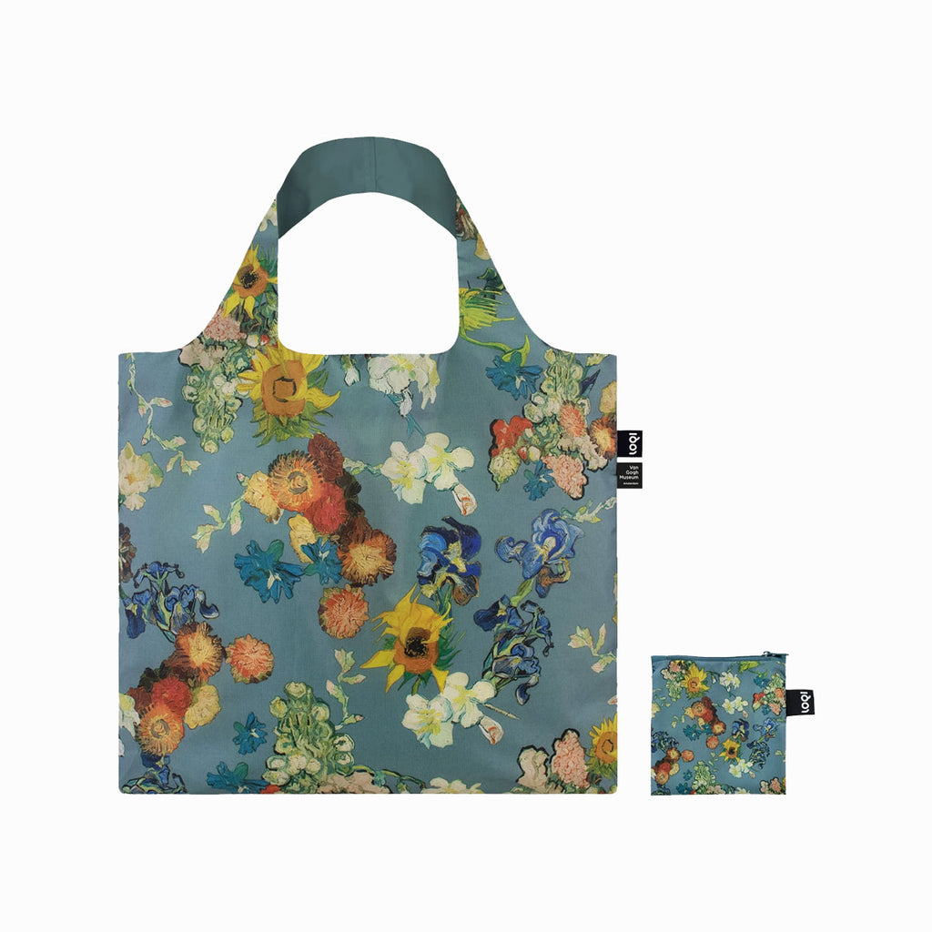 Einkaufstasche – Vincent van Gogh (Blaue Blume)