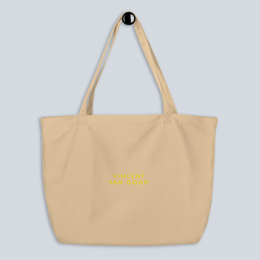 Organic Cotton Tote Bag – Vincent van Gogh (Sunflowers) – aus einem anderen Blickwinkel